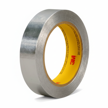 Load image into Gallery viewer, Roll of 3M 425 1" x 60yd silver foil tape