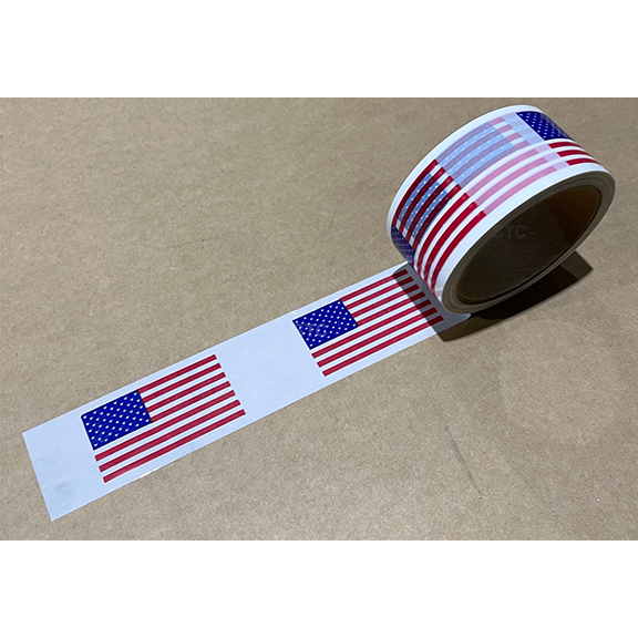 American Flag Packaging Tape