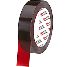 Load image into Gallery viewer, Roll of 3M 616 tape red adhesive tape on a white background

