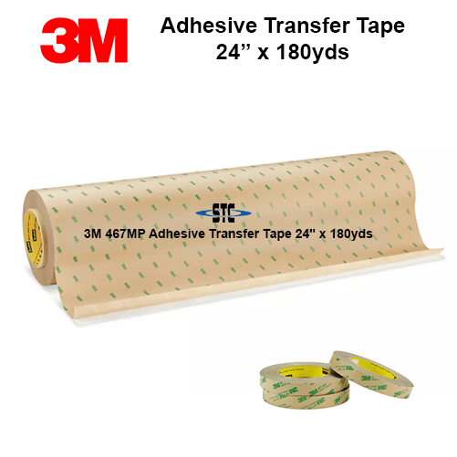 3M 467MP Adhesive Transfer Tape 24" X 180yds