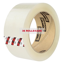 Load image into Gallery viewer, Roll of 3M 371 Scotch Tape indicating 36 rolls/case 
