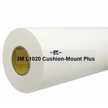 Load image into Gallery viewer, 3M L1020 Cushion-Mount Plus Plate Mounting Tape is a 20 mil white foam flexographic tape designed for bubble-free mounting of photopolymer plates to cylinders or sleeves in combination printing applications.
