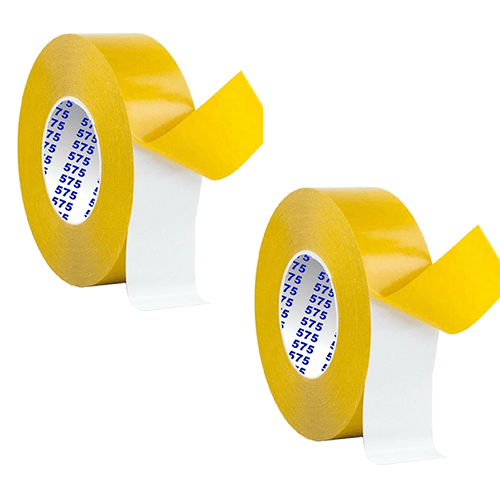 Custom Tapes Double coated tape 575 Double Coated PVC Film Tape  - 10 Mil for Industrial Bonding