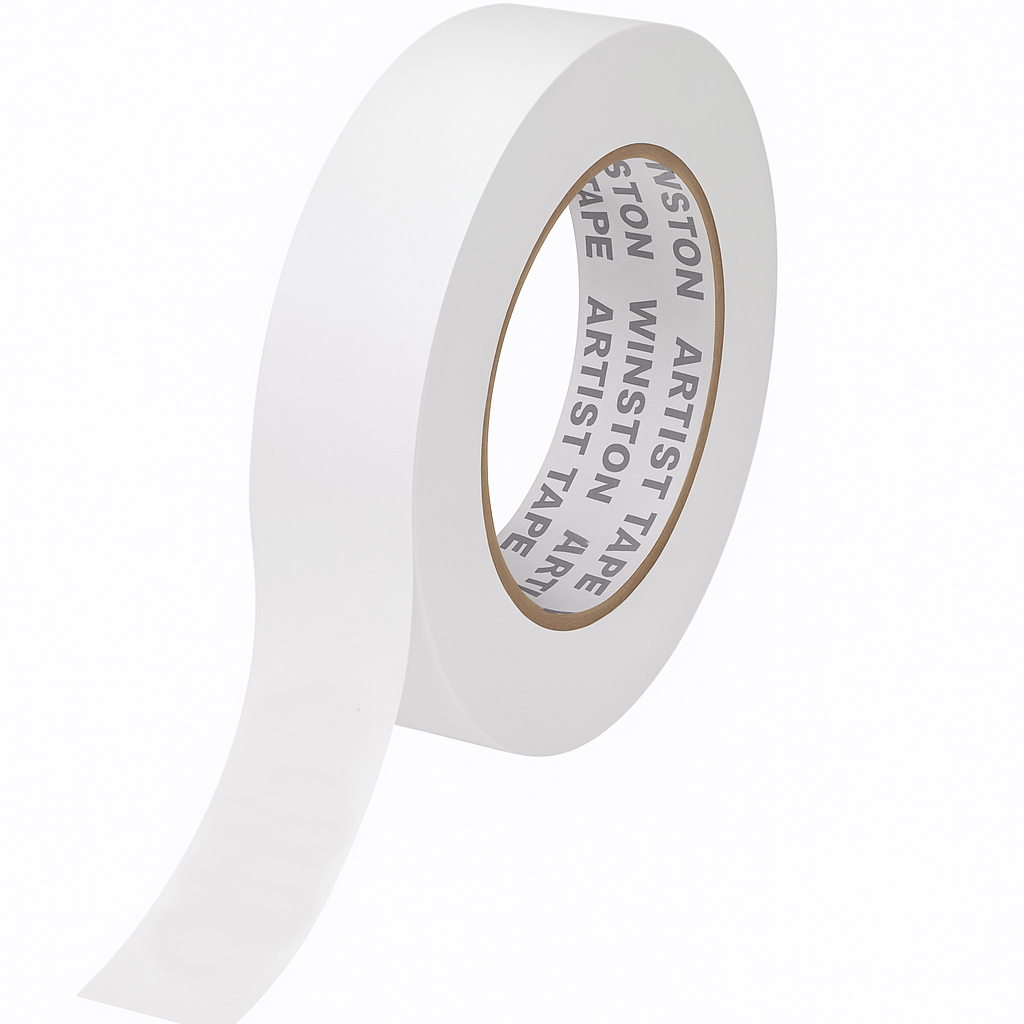 White Artist Tape Low Tack Acid-Free Drafting Tape Roll