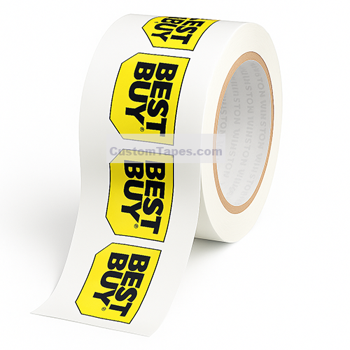 Roll of  printed 'Best Buy'  packaging tape 3M 371