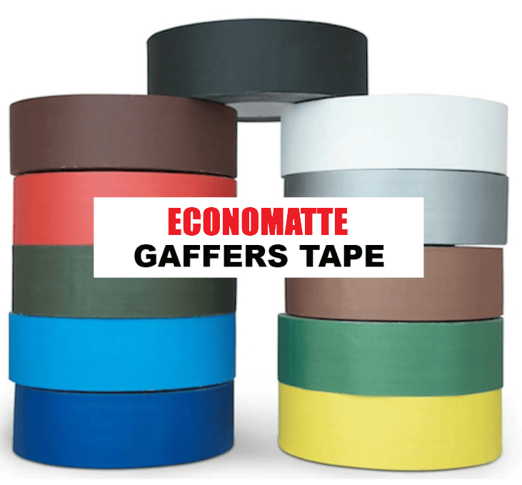 Economatte Gaffers Tape | 11 Color Options Available
