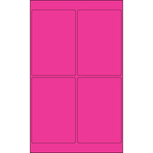 Load image into Gallery viewer, Fluorescent Pink Labels
