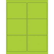 Load image into Gallery viewer, Fluorescent Green Labels
