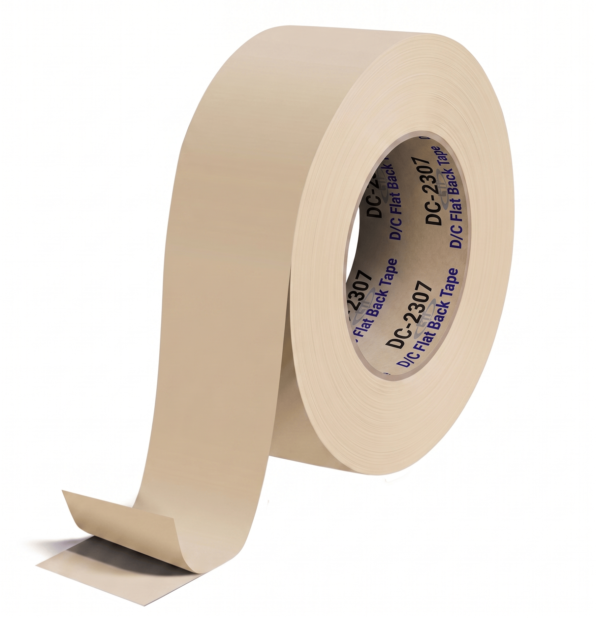 DC-2307 Double Sided Flatback Paper Tape roll