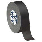 Custom Tapes 3/4" x 60' (12 Pack) Bull Dog Ultra Heavy Duty Black Friction Tape