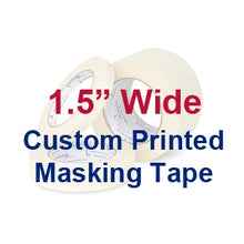 Load image into Gallery viewer, Custom Printed Masking Tape 1.5&quot; x 60yds
