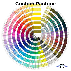 1 COLOR PRINTED WHITE TAPE - #240