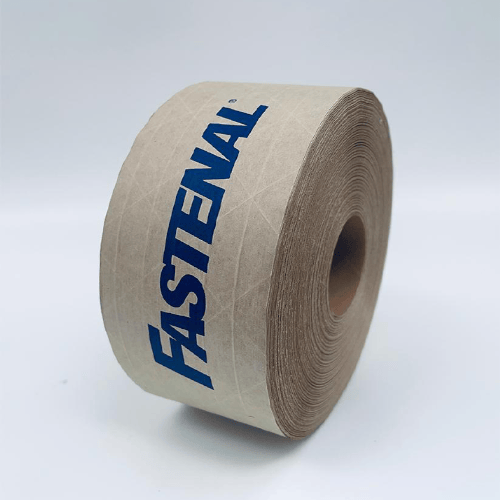 1 Color Printed Brown Tape – 240 Grade Water Activated