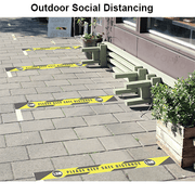 <b>Maintain Safe Distance 2"   (5 Pack)