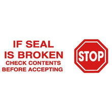 Load image into Gallery viewer, STOP - If Seal is Broken Tape
