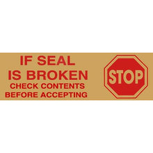 Load image into Gallery viewer, If Seal is Broken Tape - Tan
