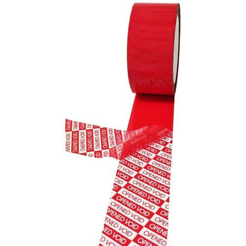 Red Tamper Evident Security Tape 2