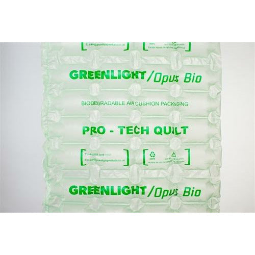 Custom Tapes 8" x 4" Eco-Friendly Air Pillows Made from Recycled Film